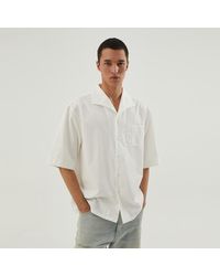 1989 STUDIO - Camicia da bowling bianca - Lyst