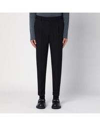 PT Torino - Virgin Wool Trousers - Lyst