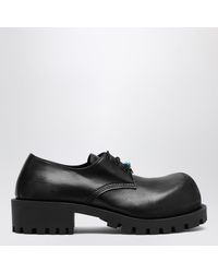 Balenciaga - Leather Derby Hummer - Lyst