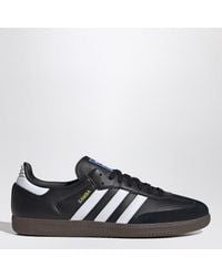 adidas Originals - Low Samba Og Black/white Sneaker - Lyst