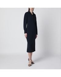 Victoria Beckham - Midi Shirt Dress - Lyst
