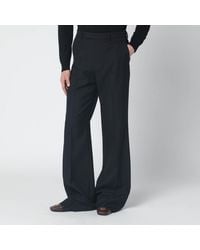 Valentino - Wool-Blend Trousers - Lyst