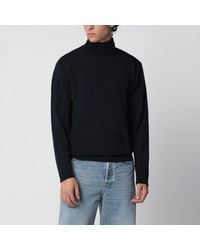 Roberto Collina - Wool Turtleneck Sweater - Lyst