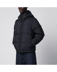 Stone Island - Ripstop Nylon Zip-Up Down Jacket - Lyst