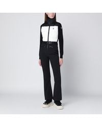 Moncler - Completo da sci imbottito in piuma /bianco - Lyst