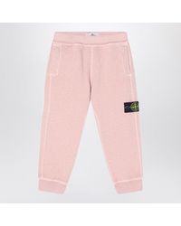 Stone Island - Cotton Jogging Pants - Lyst