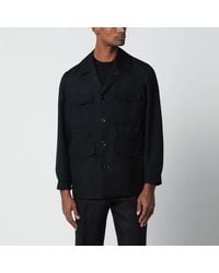 Lardini - Viscose And Silk Blend Jacket - Lyst