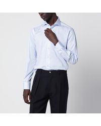 Xacus - Striped Travel Shirt - Lyst