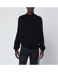 Rick Owens - Sweatshirt With Open Back - Lyst