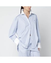 The Attico - Striped Shirt - Lyst