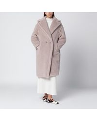 Max Mara - Teddy bear icon coat color sabbia in alpaca e lana - Lyst