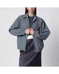 Prada - Reversible Light Jacket With Check Pattern - Lyst