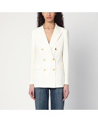 Tagliatore - Double-Breasted Wool-Blend Jacket - Lyst