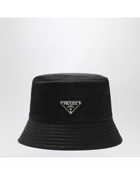 Prada - Cappello bucket con logo - Lyst