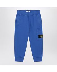 Stone Island - Electric Cotton Jogging Pants - Lyst