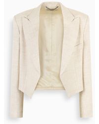 stella mccartney white blazer