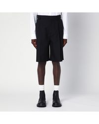 Gucci - Wool-blend Bermuda Shorts With Web Detail - Lyst
