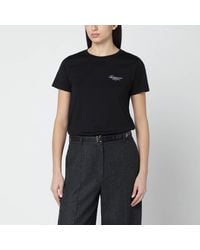 Givenchy - T-Shirt With Stamp Print - Lyst