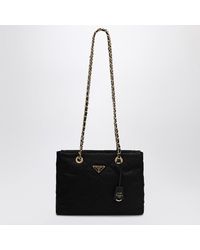 Prada - Borsa re-edition 1995 chaîne media nera in re-nylon - Lyst