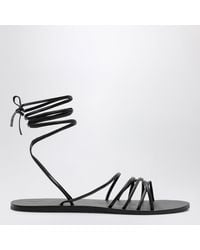 Manebí - Crossover Leather Sandals - Lyst