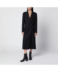 Maison Margiela - Wool Double-Breasted Coat - Lyst