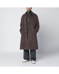 Golden Goose - Cappotto journey in misto lana wrinkle - Lyst