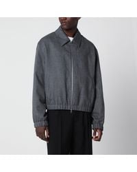 Ami Paris - Carbon Padded Jacket - Lyst