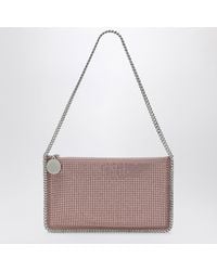 Stella McCartney - Dusty Wallet Bag With Chain And Strass - Lyst