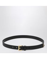 Prada - Schwarzer Saffiano-Ledergürtel - Lyst