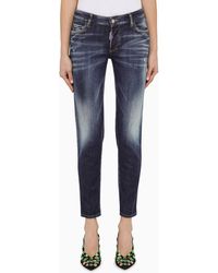 DSquared² - Washed Denim Jeans - Lyst
