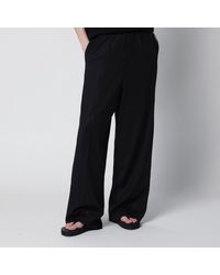 Balenciaga - Palazzo Trousers With Elastic Waist - Lyst