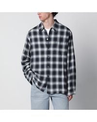 Our Legacy - Every Shirt Reno Cowboy Relaxed-Fit Checked Viscose Shirt - Lyst