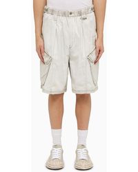 Maison Mihara Yasuhiro - Light Cotton-blend Bermuda Shorts - Lyst