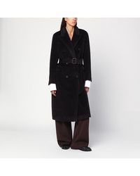 Tagliatore - Alpaca-Blend Belted Coat - Lyst