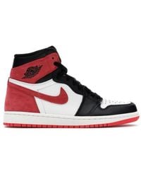 Nike Jordan 1 High Retro Track Red in Blue | Lyst