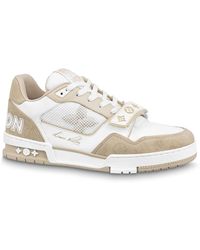 Giày Louis Vuitton Trainer 'Red White' 1A8PJW