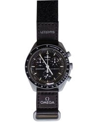 Swatch X Omega Bioceramic Moonswatch Mission To Moonshine Gold