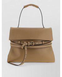 Moschino - Tie Me Buckle Shoulder Bag Adjustable Strap - Lyst