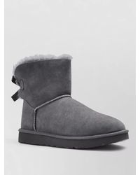 UGG - Solid Round Toe Boots - Lyst