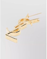 Saint Laurent - Logo Single Earring - Lyst