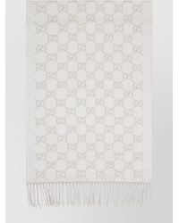 Gucci - Cashmere Gg Reversible Scarf - Lyst