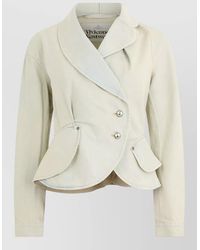 Vivienne Westwood - Denim Single-Breasted Coat - Lyst