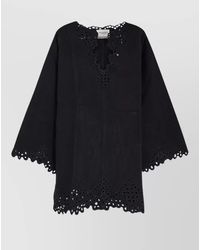 Isabel Marant - Sherazade Short Cotton Dress - Lyst