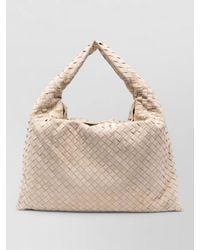 Bottega Veneta - Hop Large Leather Shoulder Bag - Lyst
