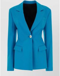 The Attico - Virgin Wool Fitted Blazer - Lyst