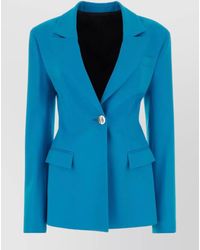 The Attico - Virgin Wool Fitted Blazer - Lyst
