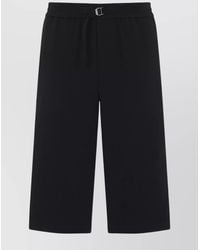 Ami Paris - Cotton Loose Bermuda Shorts - Lyst