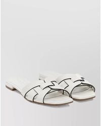 Sergio Levantesi - Leather Norma Slides - Lyst