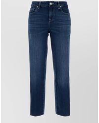 7 For All Mankind - Calier Stretch Denim Five Pocket Jeans - Lyst