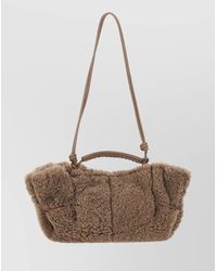 Hereu - Lambskin Arta Curly Mini Shoulder Bag - Lyst